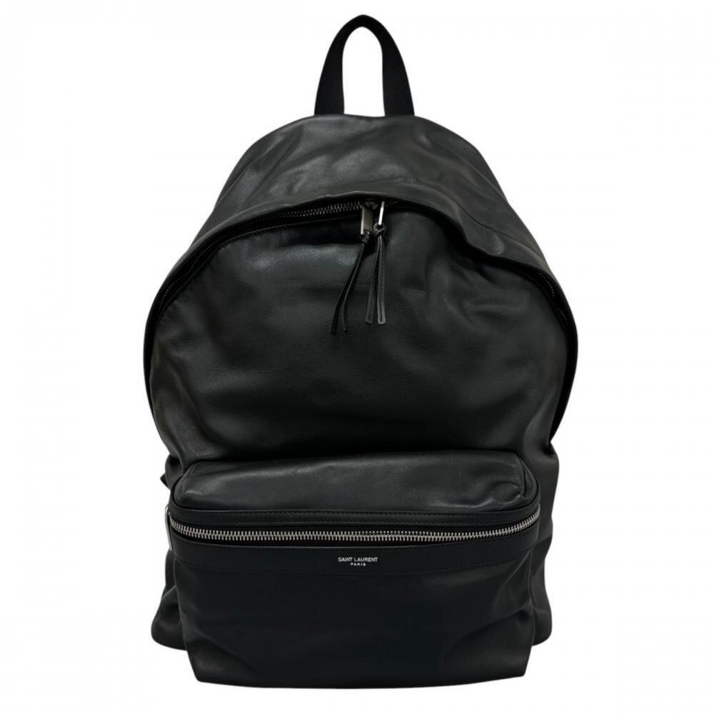 Saint Laurent City Backpack for Men and Women, Double Zipper, Shoulder Bag, S...